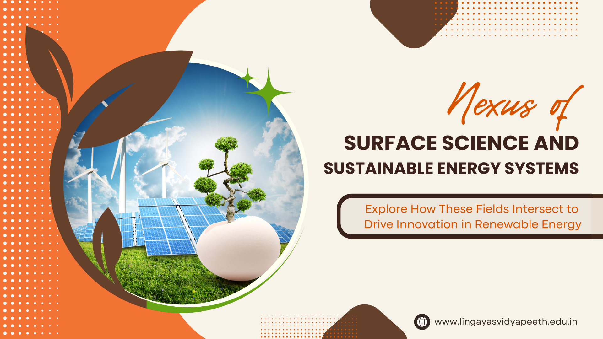 Nexus of Surface Science and Sustainable Energy Systems | Guide Here