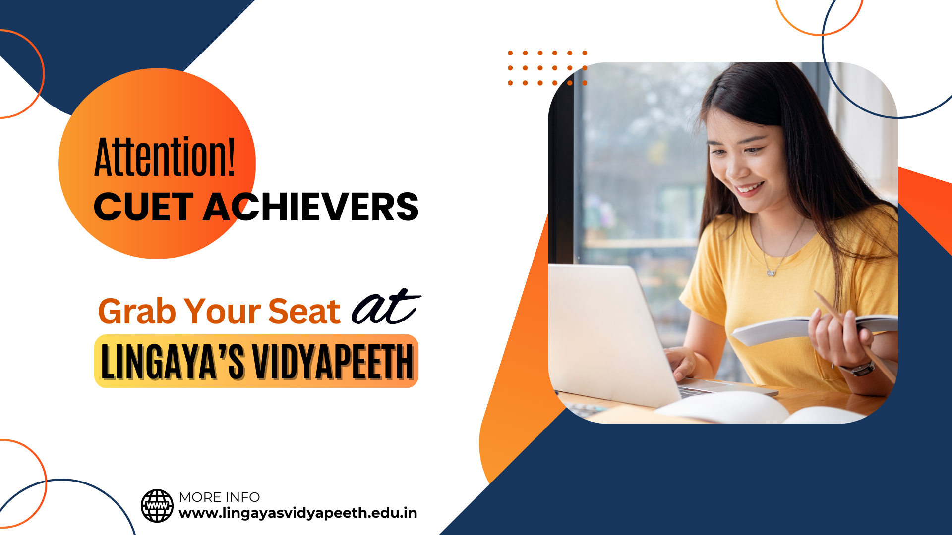 Lingaya’s Vidyapeeth Welcomes CUET Champs: Grab Your Seat