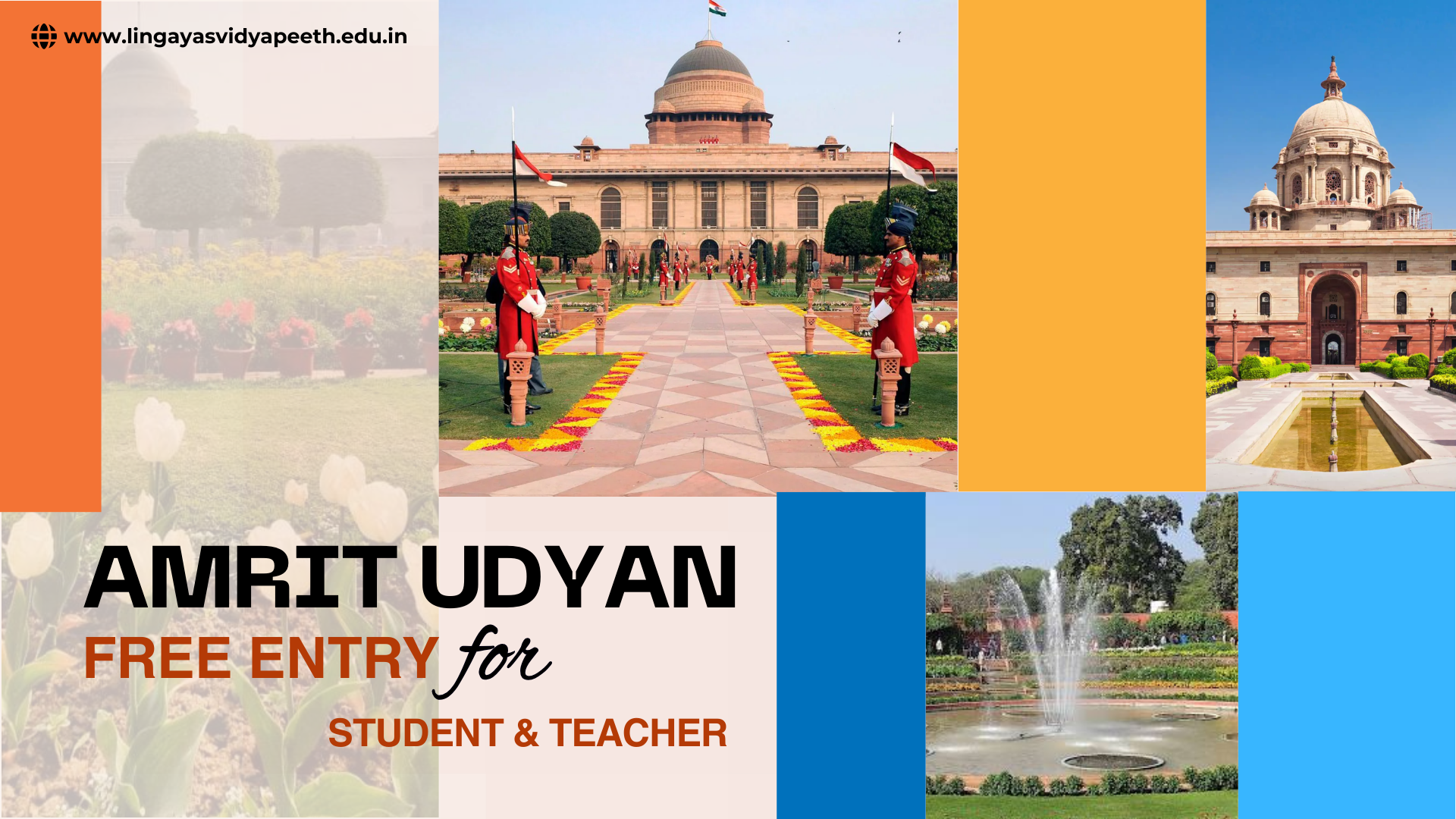 UGC Offers Free Entry for Students, Teachers to Rashtrapati Bhavan’s Amrit Udyan Till September 15