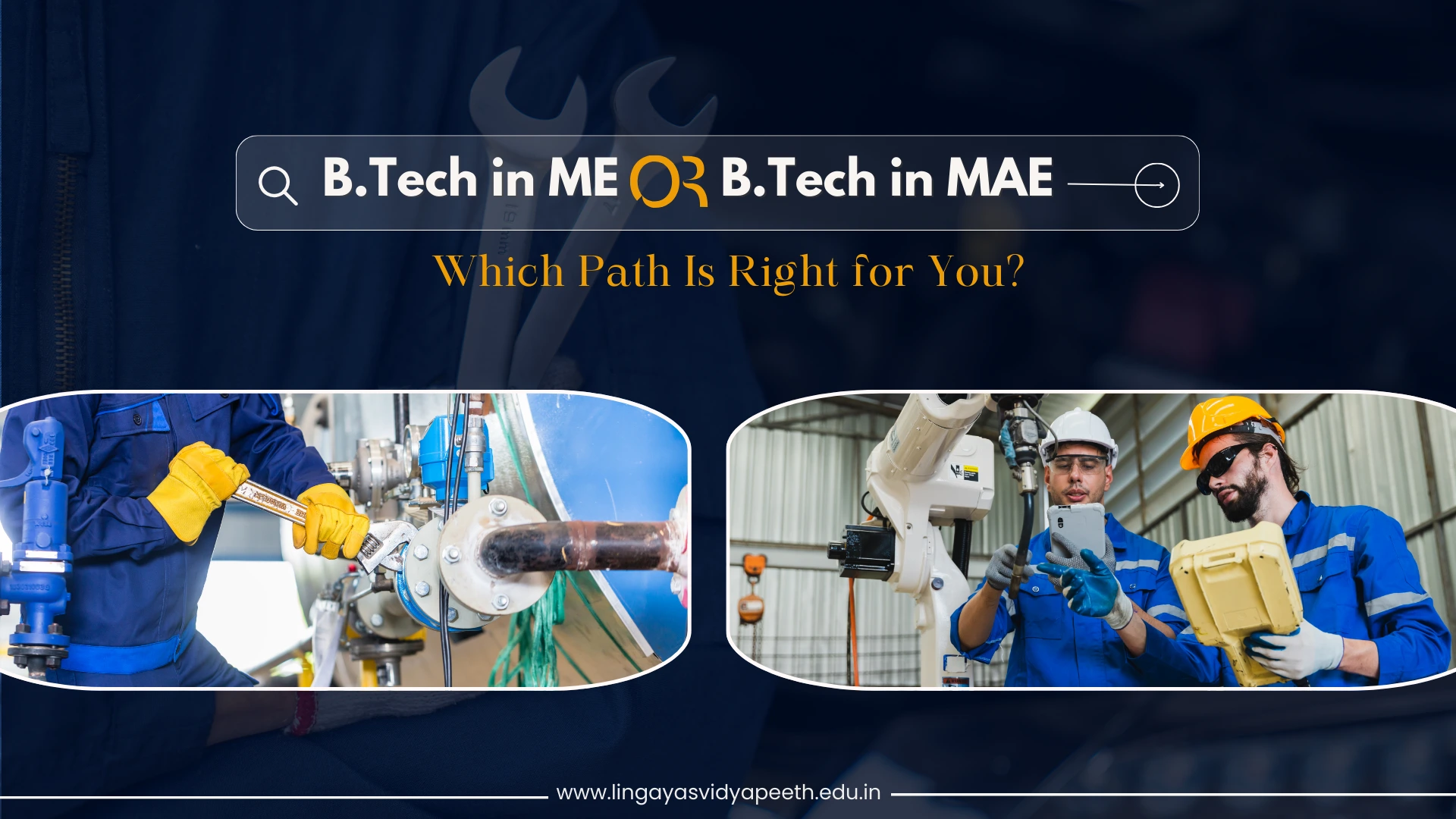 How Does B.Tech in Mechanical Engineering (ME) Differ from Mechanical and Automation Engineering (MAE)?