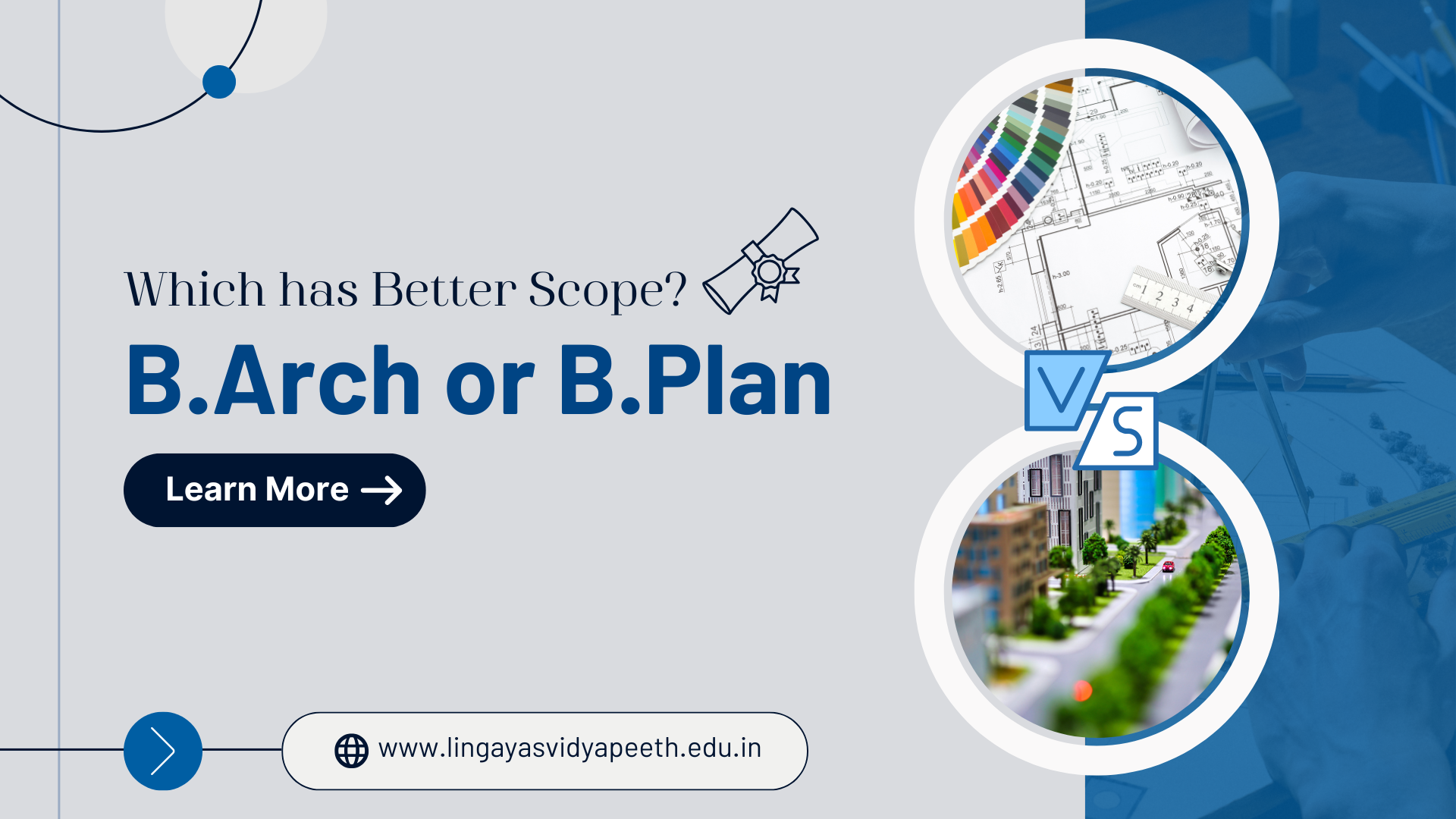 B.Arch. or B.Plan: What is Better to Do?