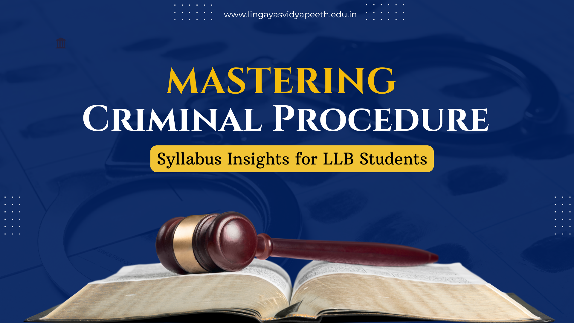 Understanding the Criminal Procedure: A Guide for LLB Students