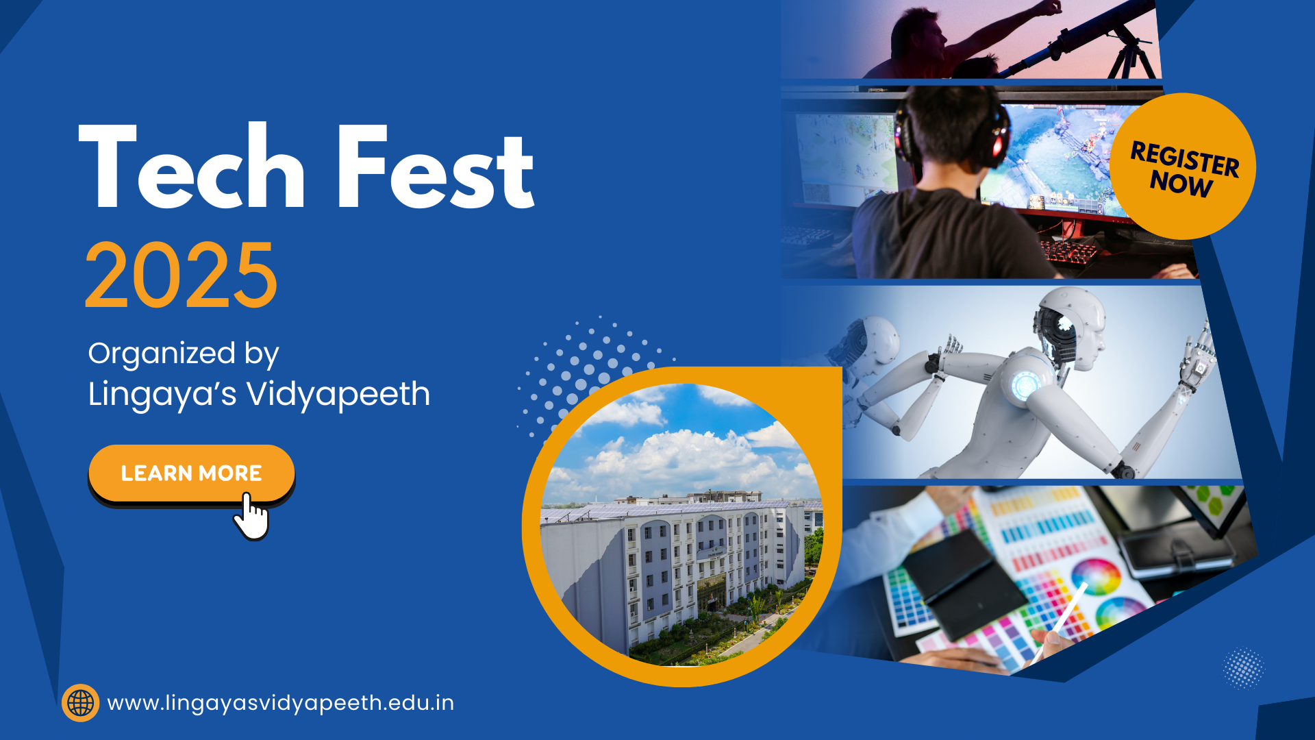 Lingaya’s Cypherous Tech Fest 2025: A Celebration of Innovation, Creativity, and Technology