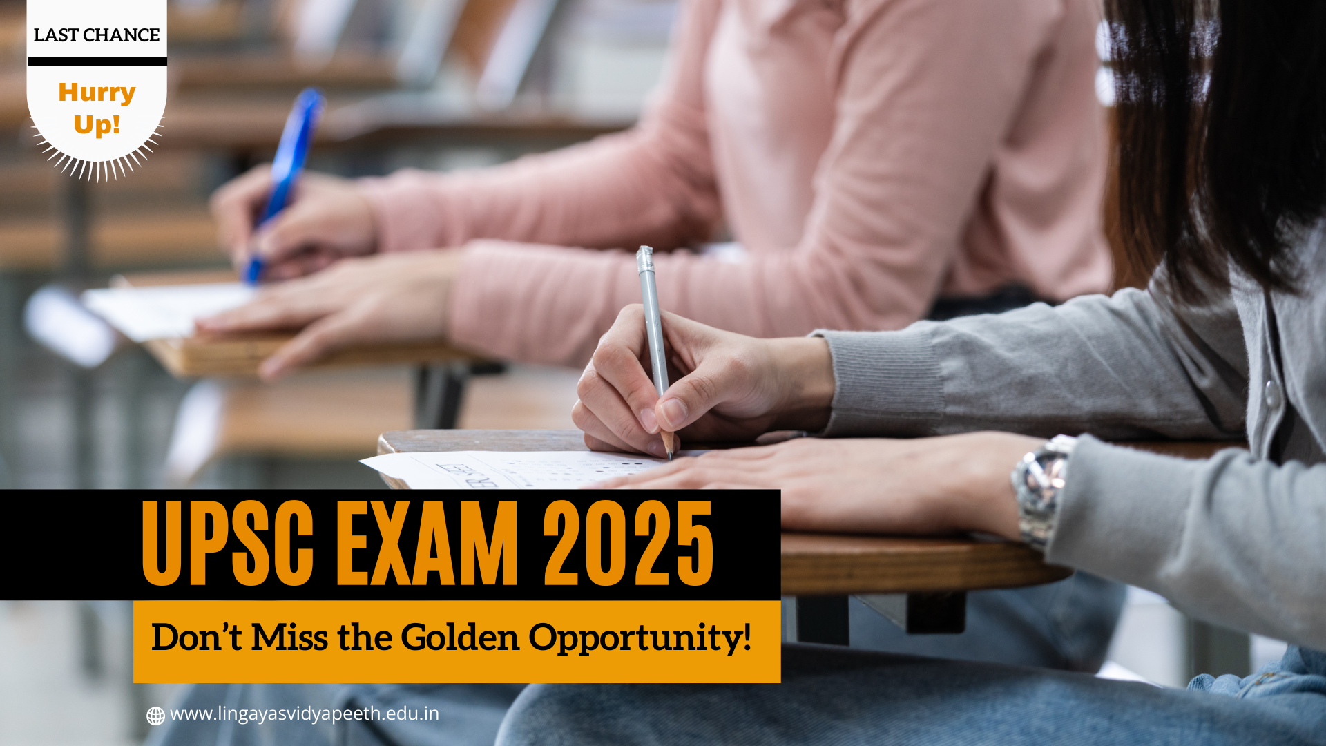 UPSC CSE 2025: Don’t Miss the Golden Opportunity!