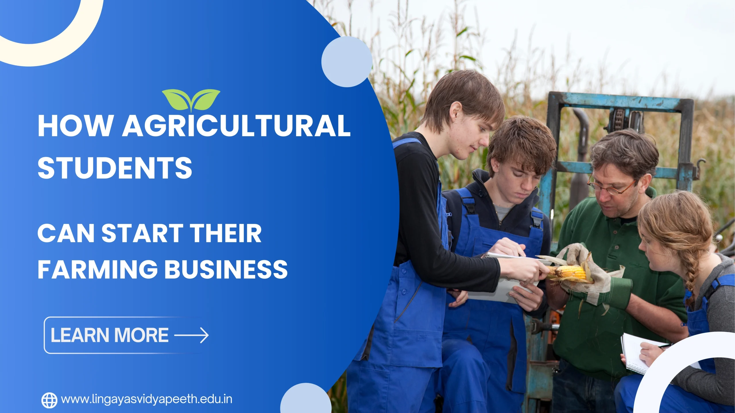 How Agricultural Students Can Start Their Farming Business